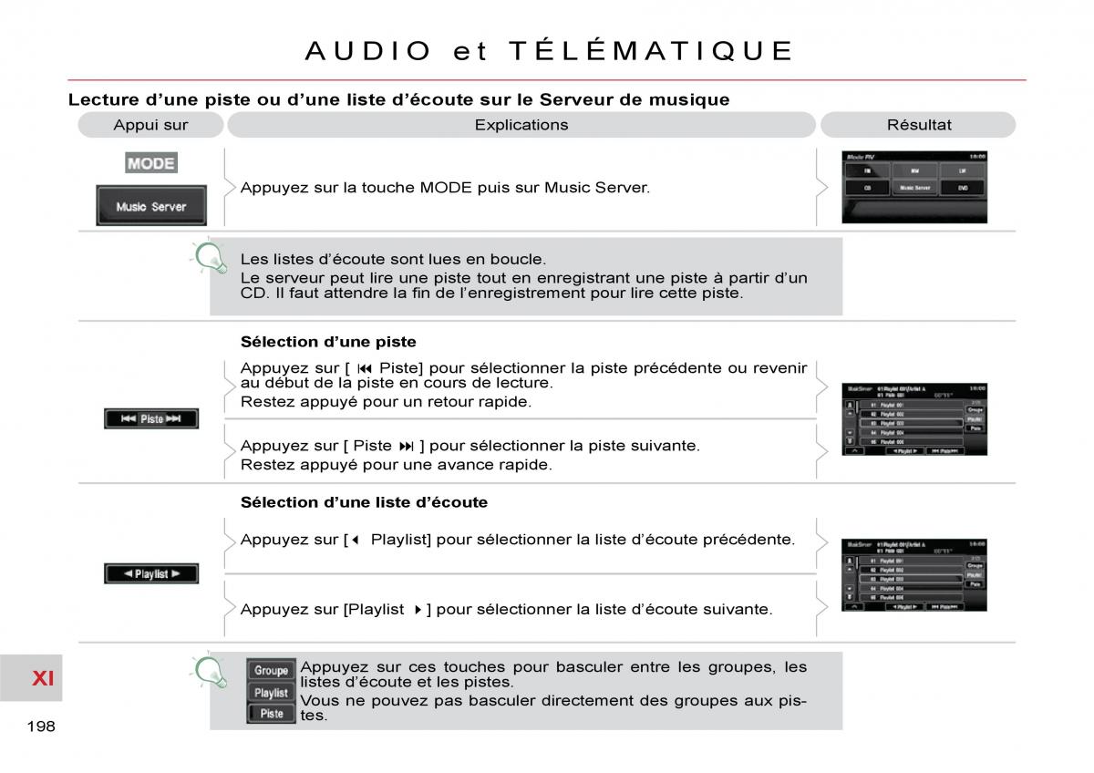 Citroen C Crosser manuel du proprietaire / page 203