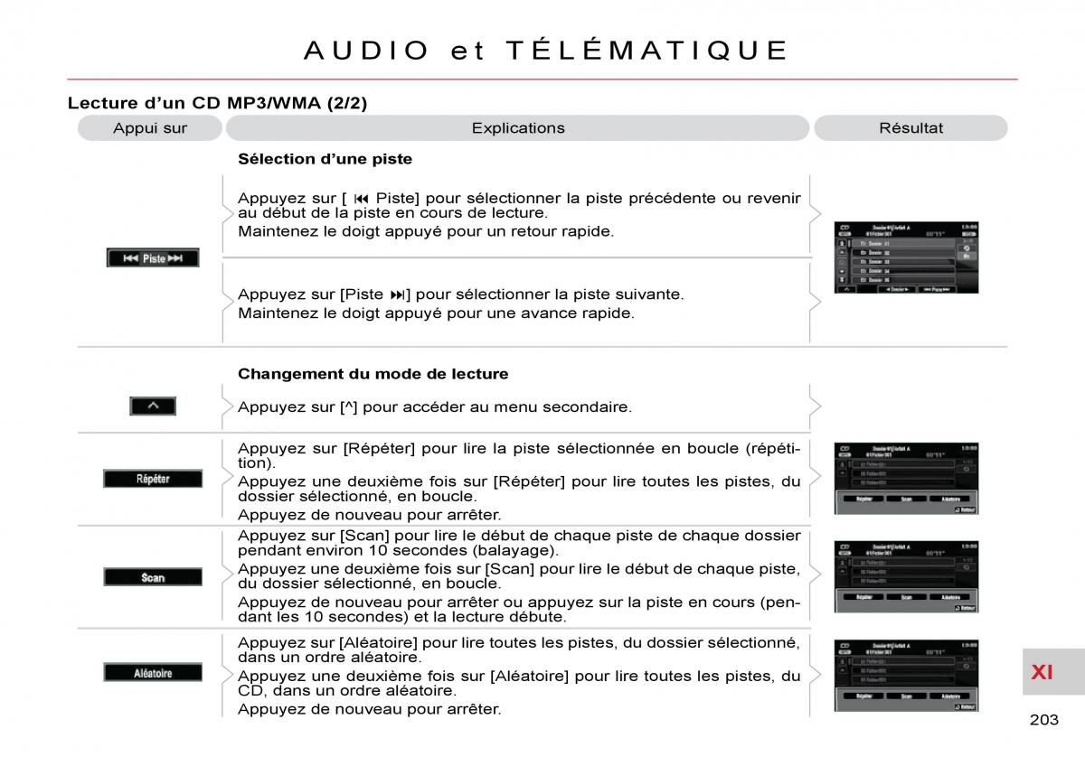 Citroen C Crosser manuel du proprietaire / page 208