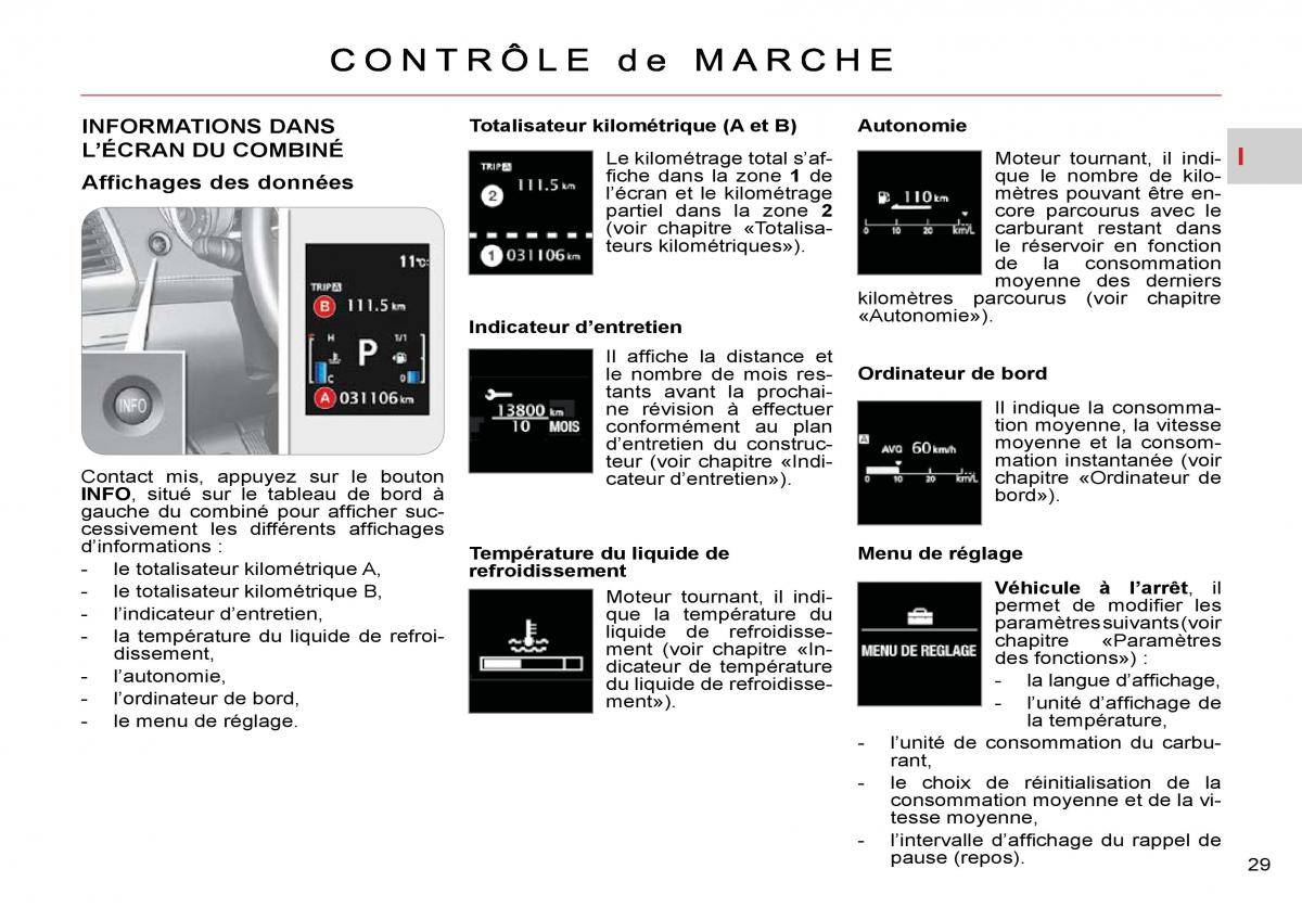 Citroen C Crosser manuel du proprietaire / page 34