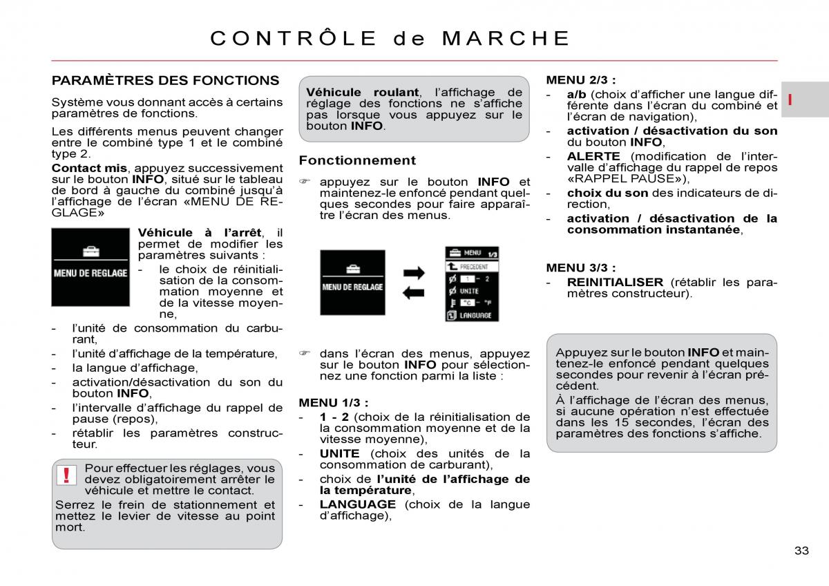 Citroen C Crosser manuel du proprietaire / page 38