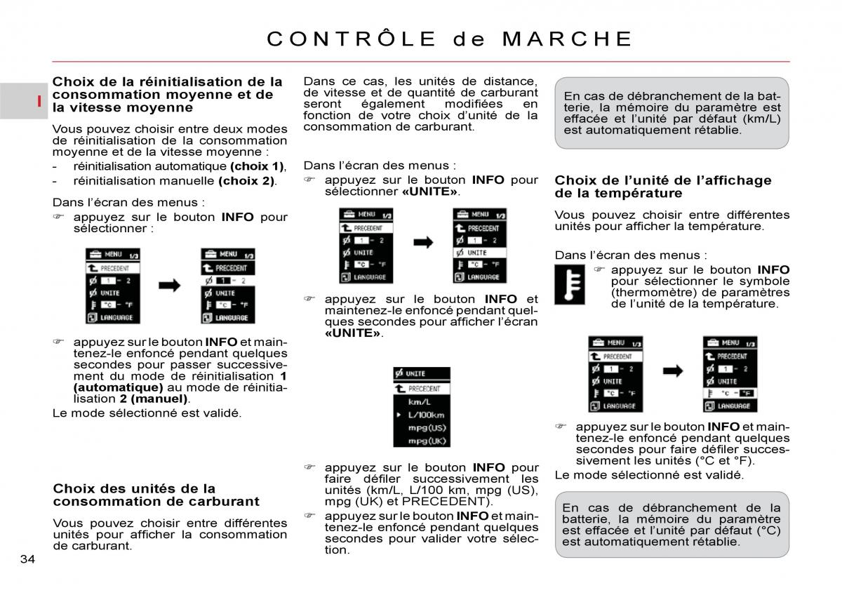 Citroen C Crosser manuel du proprietaire / page 39