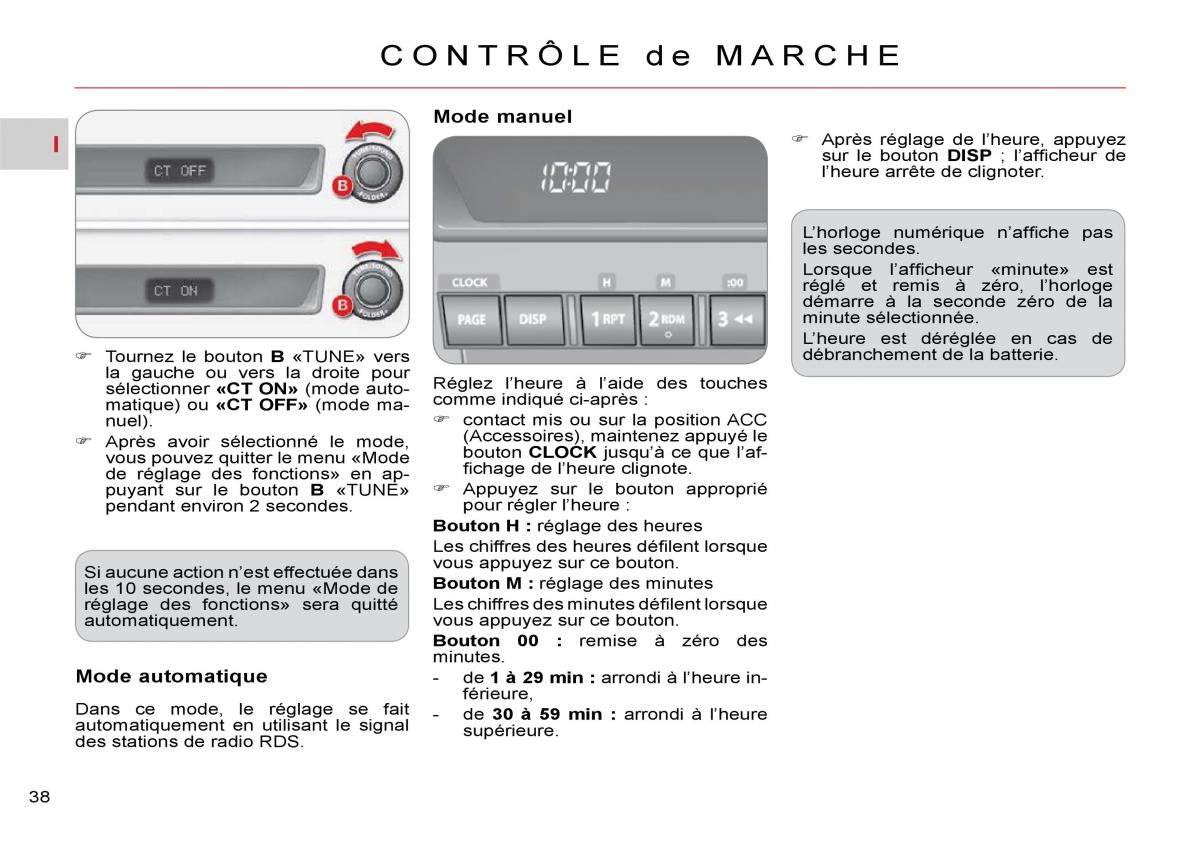 Citroen C Crosser manuel du proprietaire / page 43