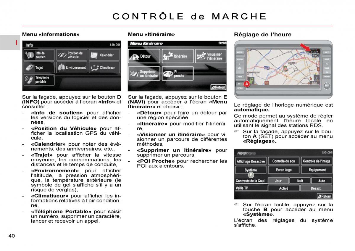 Citroen C Crosser manuel du proprietaire / page 45