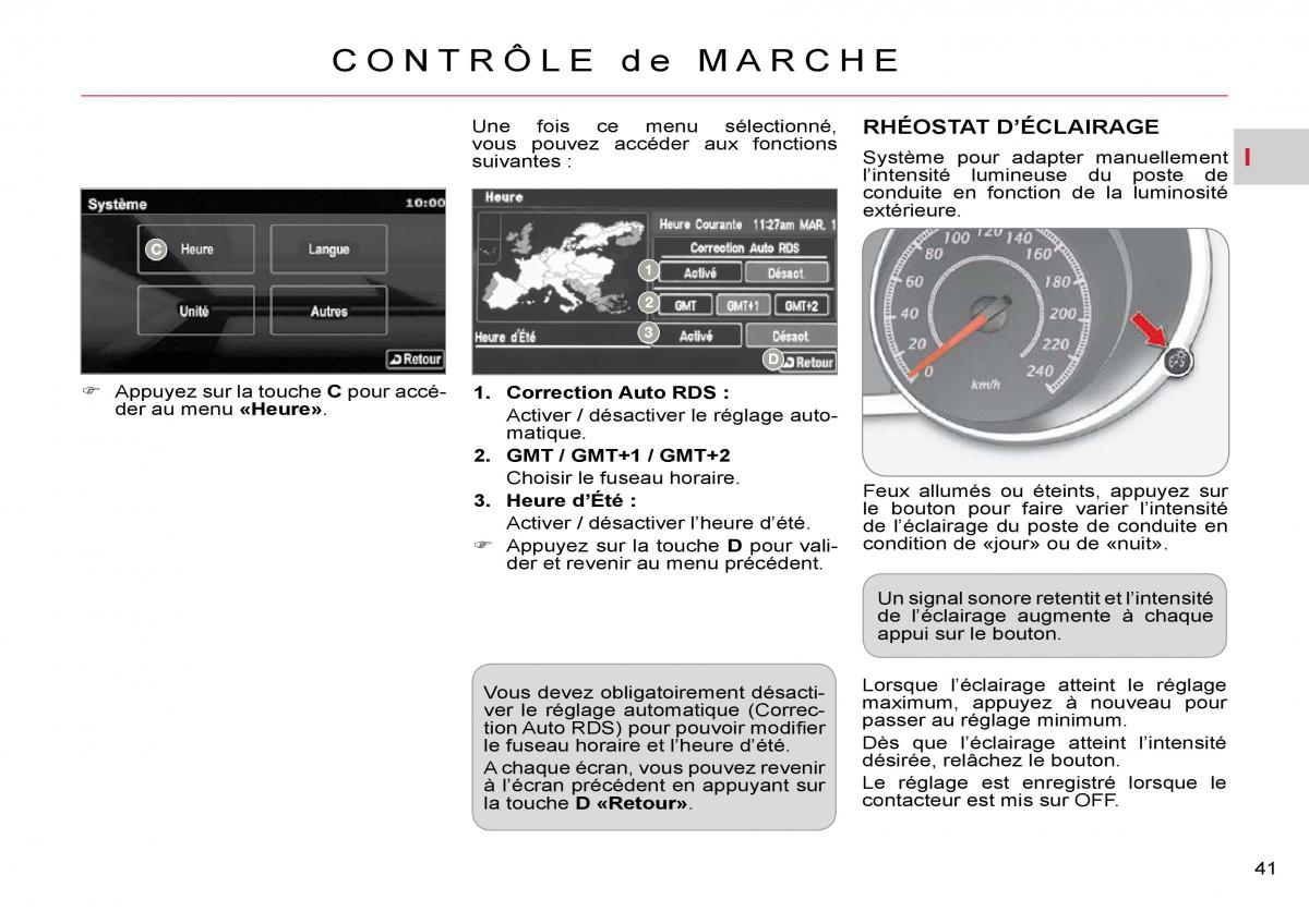 Citroen C Crosser manuel du proprietaire / page 46