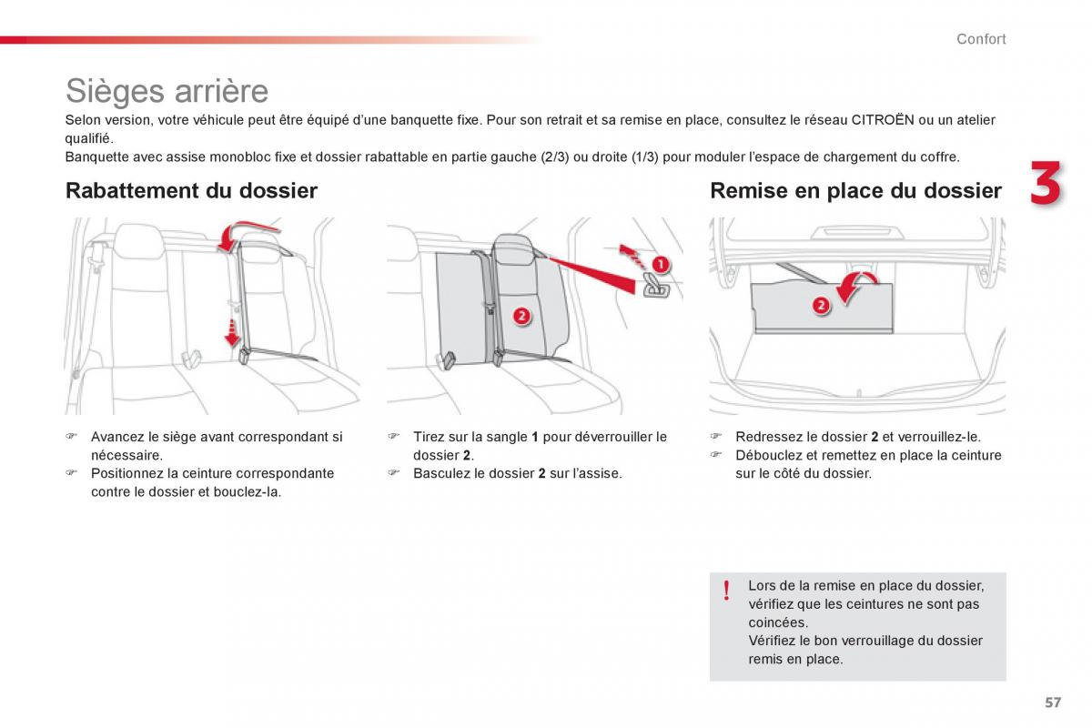 Citroen C Elysee manuel du proprietaire / page 59