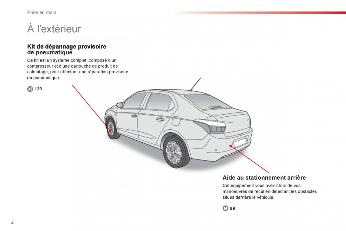 Citroen C Elysee manuel du proprietaire / page 6