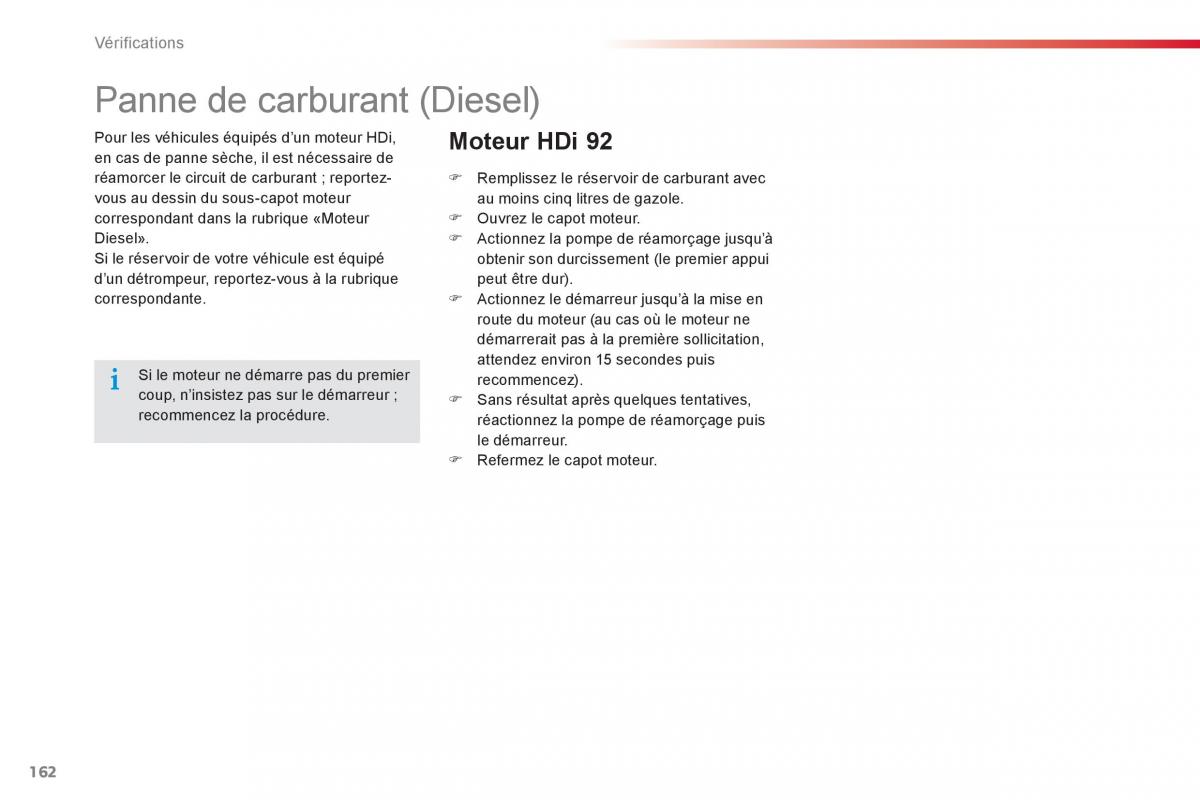 Citroen C Elysee manuel du proprietaire / page 164