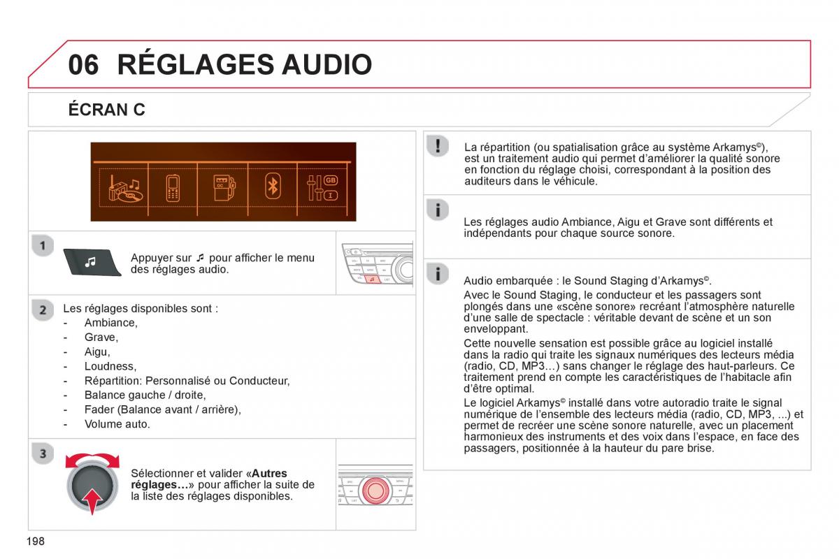 Citroen C Elysee manuel du proprietaire / page 200