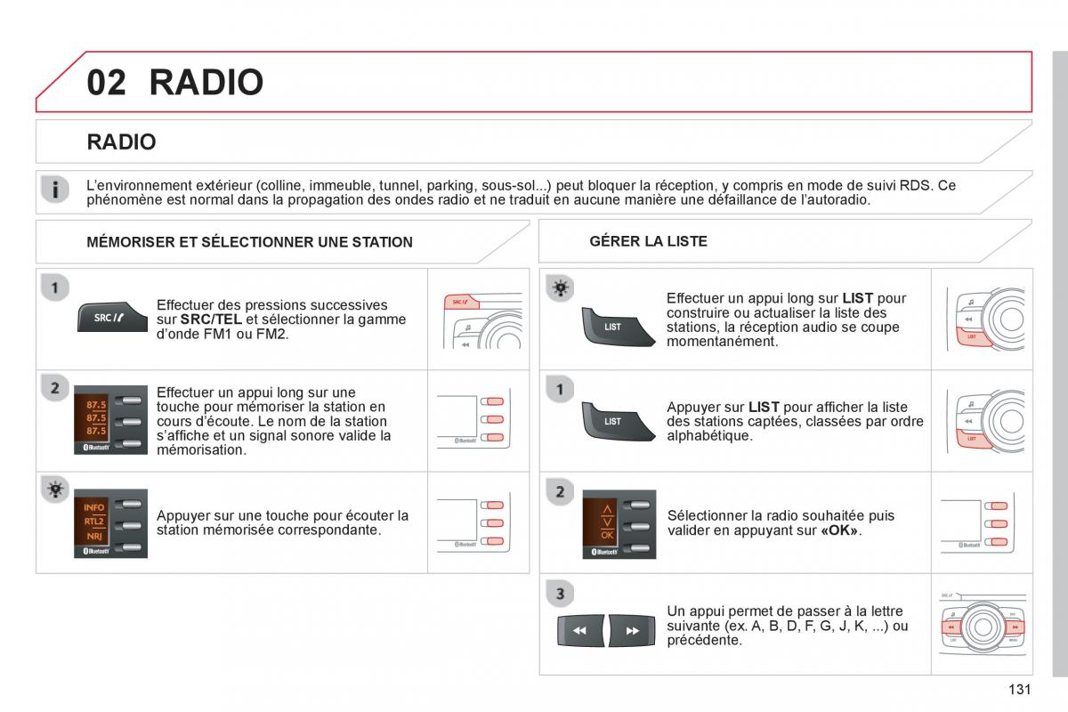 Citroen C Zero manuel du proprietaire / page 133