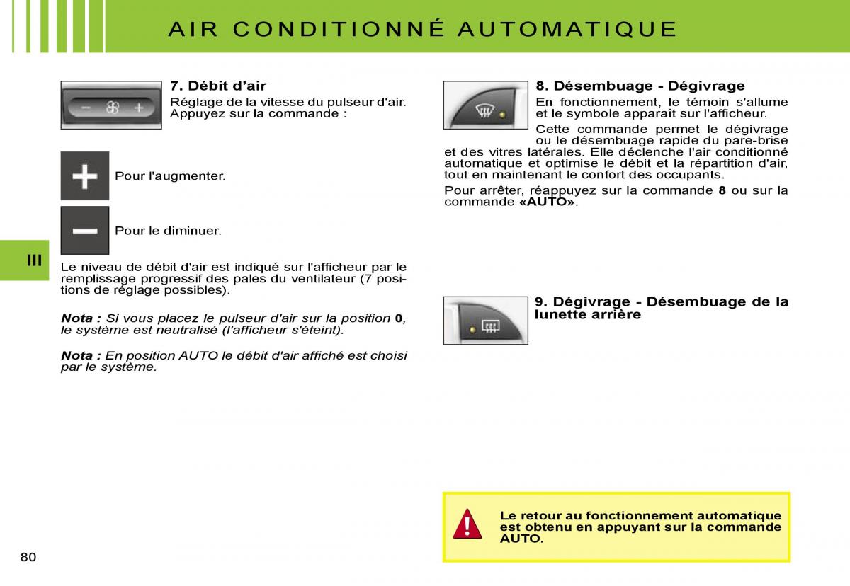 Citroen C2 manuel du proprietaire / page 82