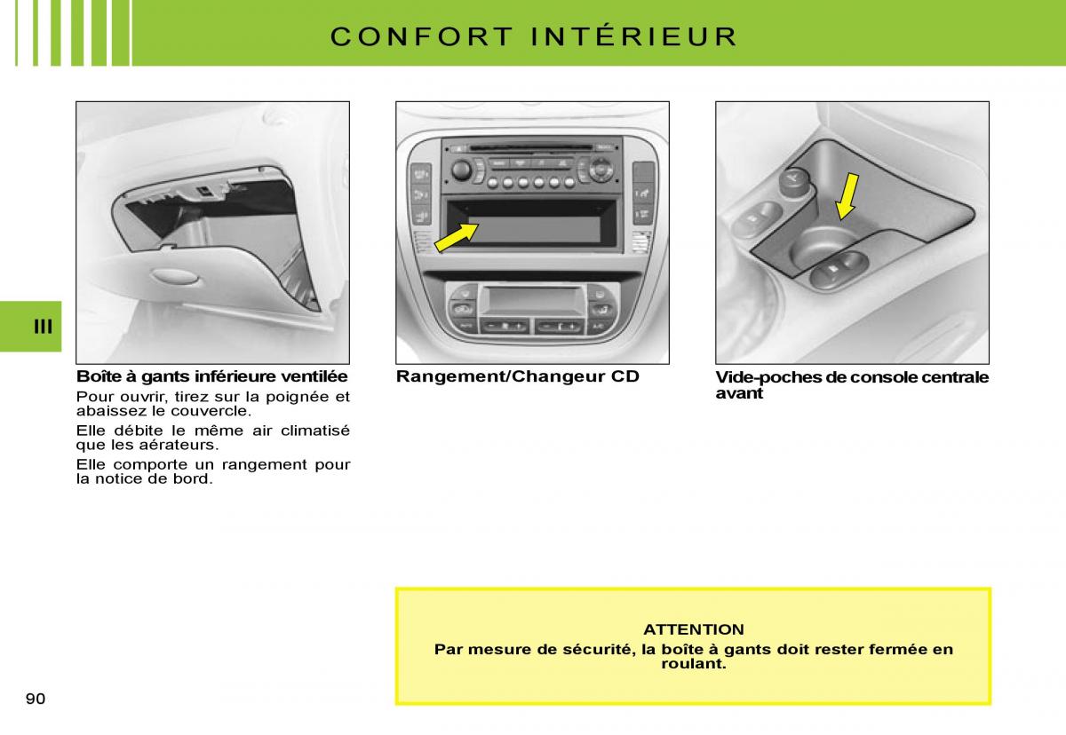 Citroen C2 manuel du proprietaire / page 92