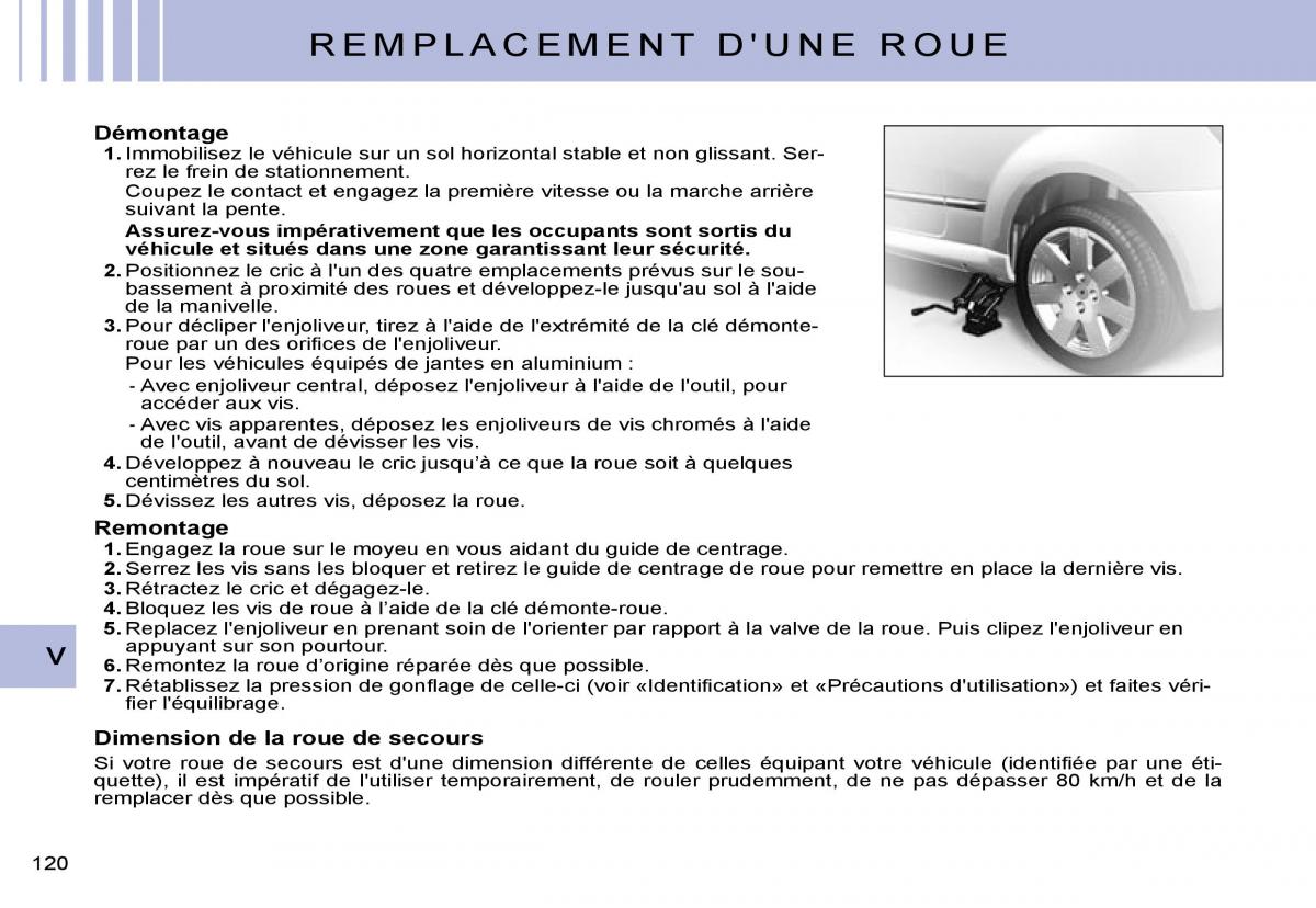 Citroen C2 manuel du proprietaire / page 122