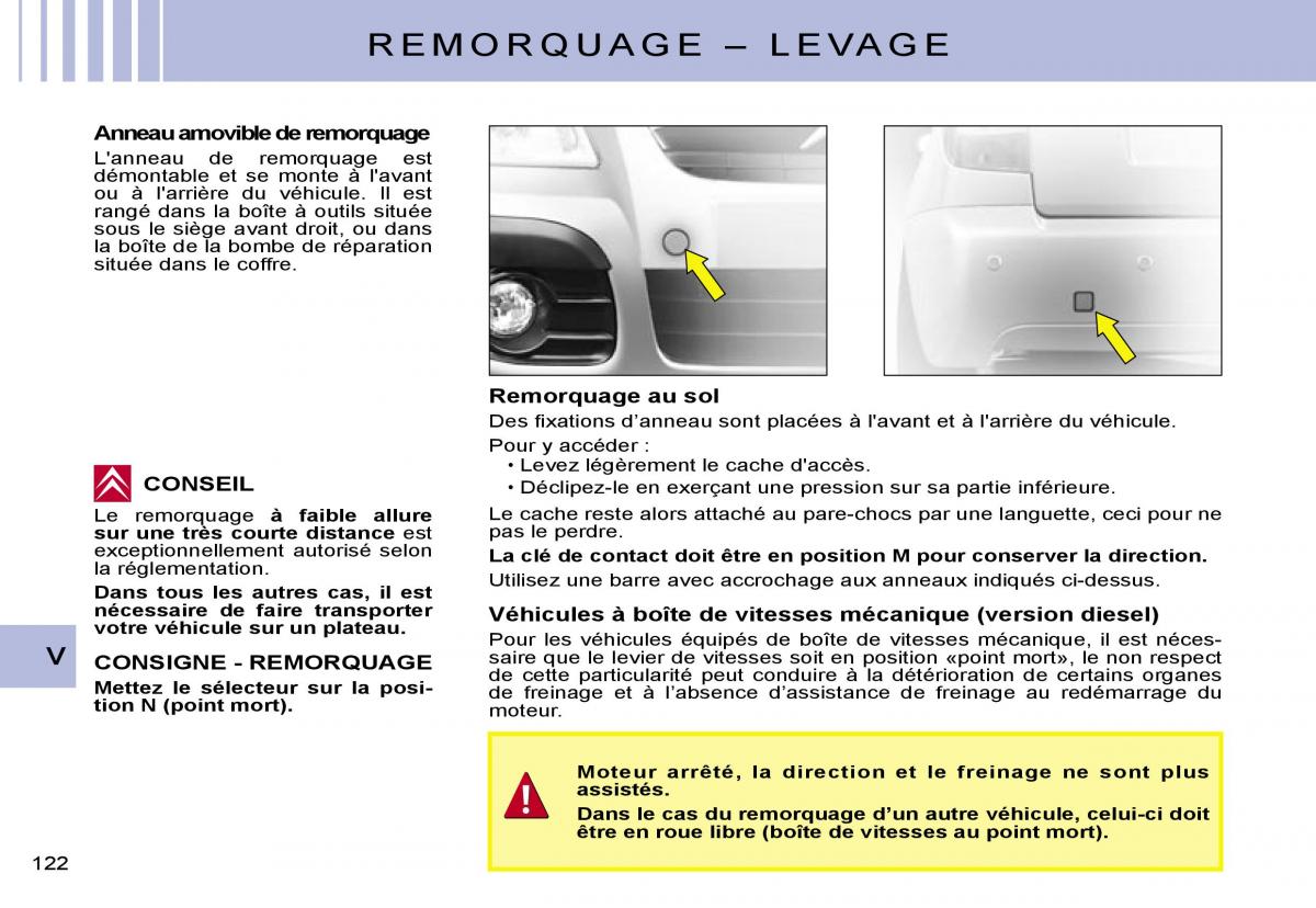 Citroen C2 manuel du proprietaire / page 124