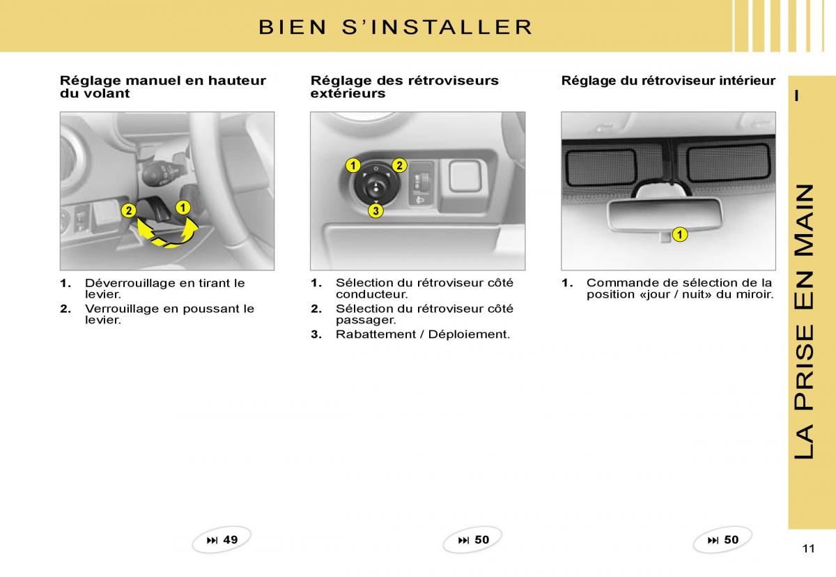 Citroen C2 manuel du proprietaire / page 13