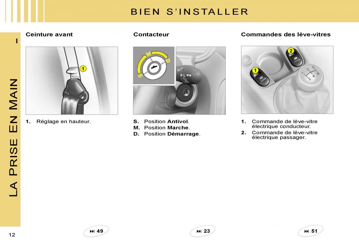 Citroen C2 manuel du proprietaire / page 14