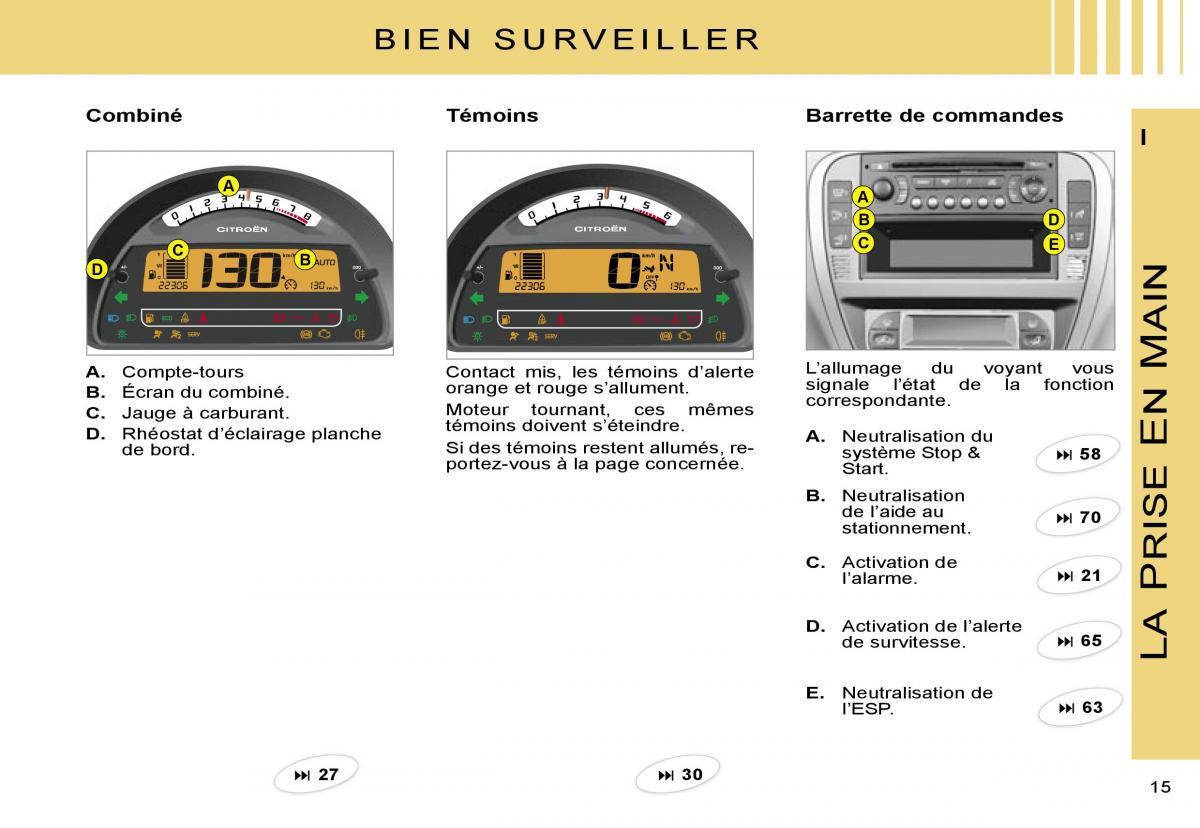 Citroen C2 manuel du proprietaire / page 17