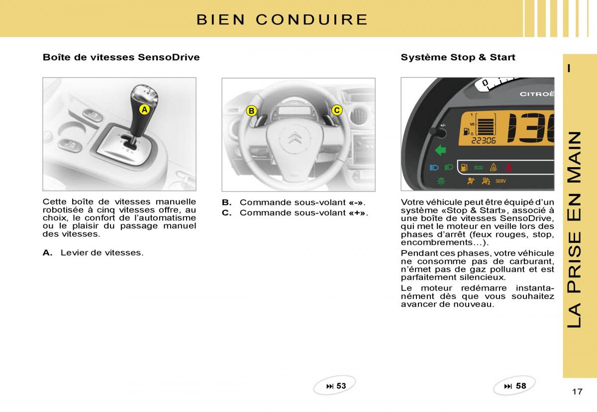 Citroen C2 manuel du proprietaire / page 19