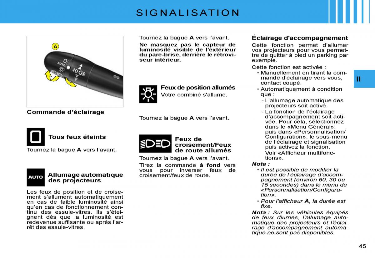 Citroen C2 manuel du proprietaire / page 47