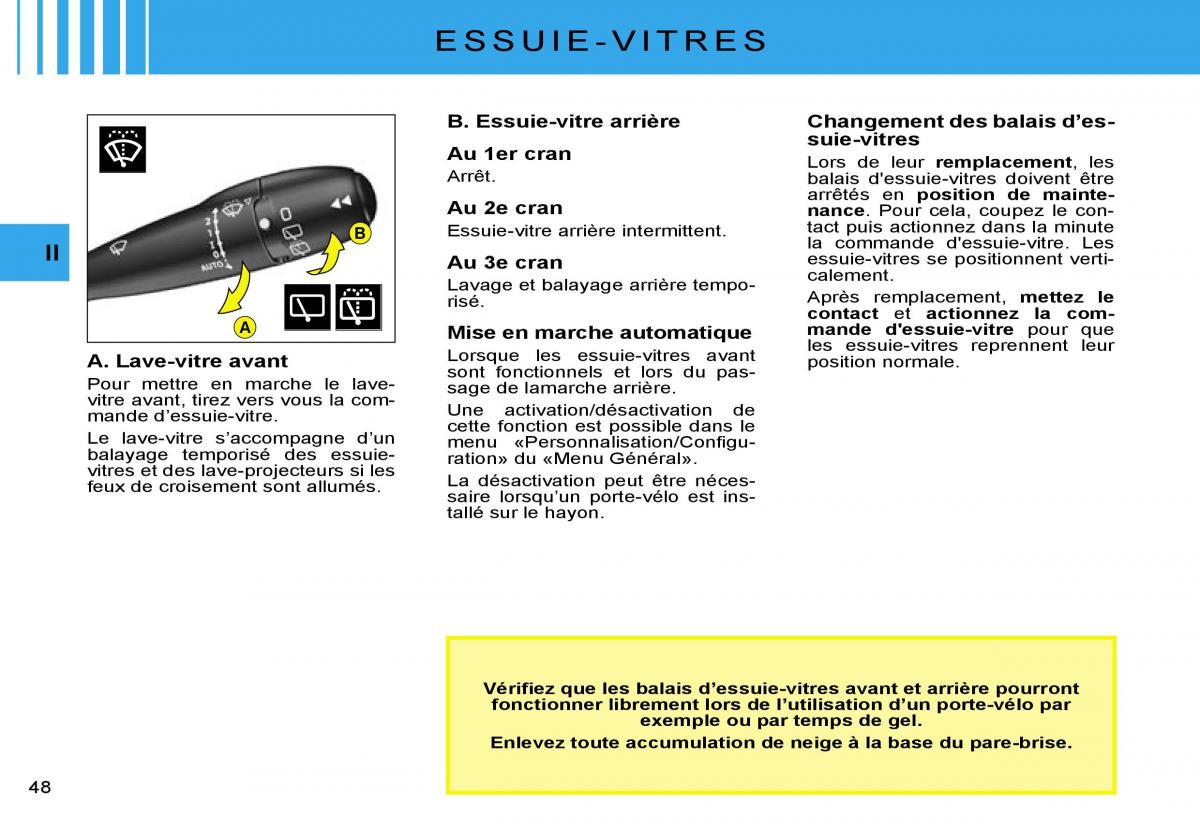 Citroen C2 manuel du proprietaire / page 50