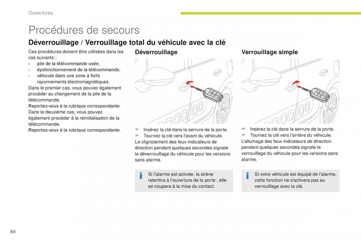 Citroen C3 III 3 manuel du proprietaire / page 66