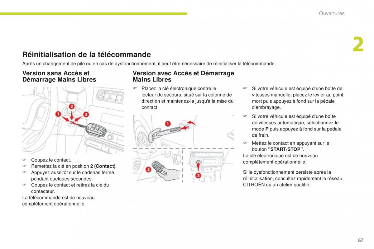 Citroen C3 III 3 manuel du proprietaire / page 69