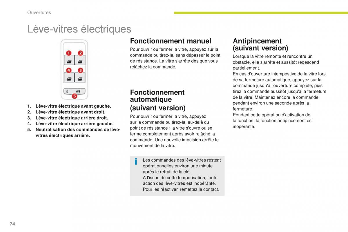 Citroen C3 III 3 manuel du proprietaire / page 76