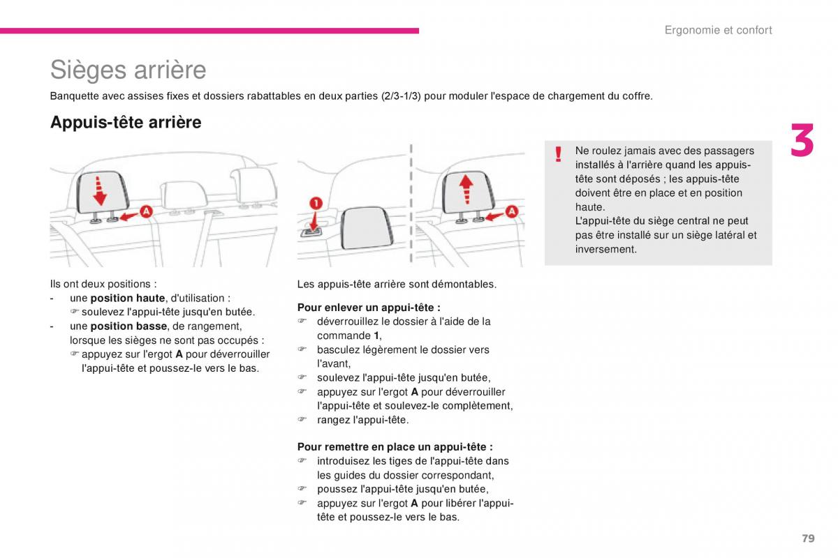 Citroen C3 III 3 manuel du proprietaire / page 81