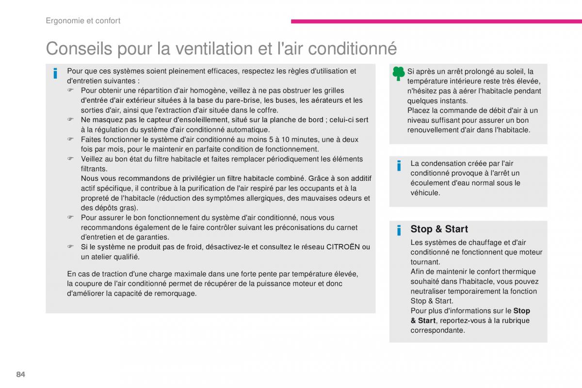 Citroen C3 III 3 manuel du proprietaire / page 86