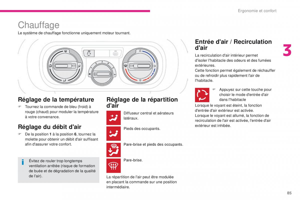 Citroen C3 III 3 manuel du proprietaire / page 87