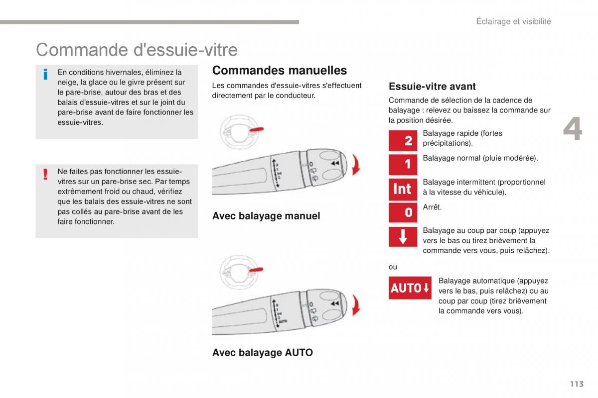 Citroen C3 III 3 manuel du proprietaire / page 115