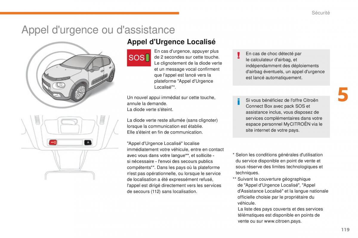 Citroen C3 III 3 manuel du proprietaire / page 121