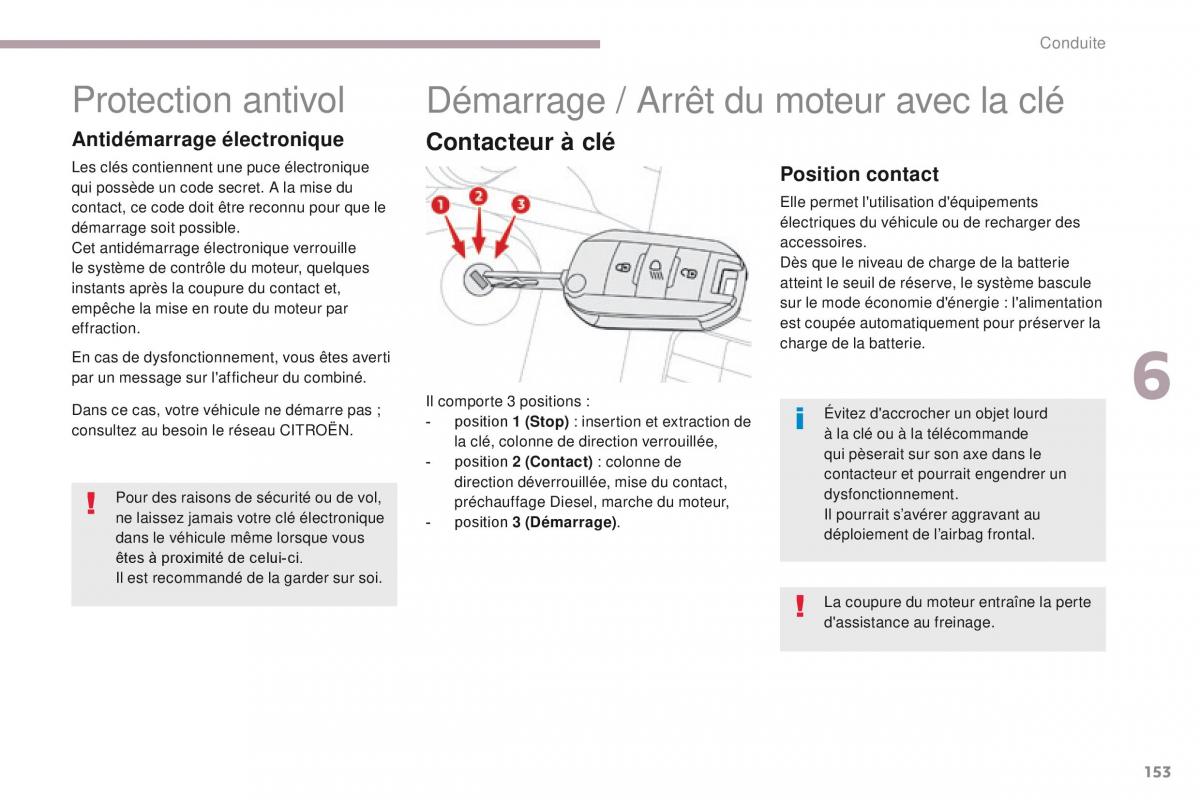 Citroen C3 III 3 manuel du proprietaire / page 155