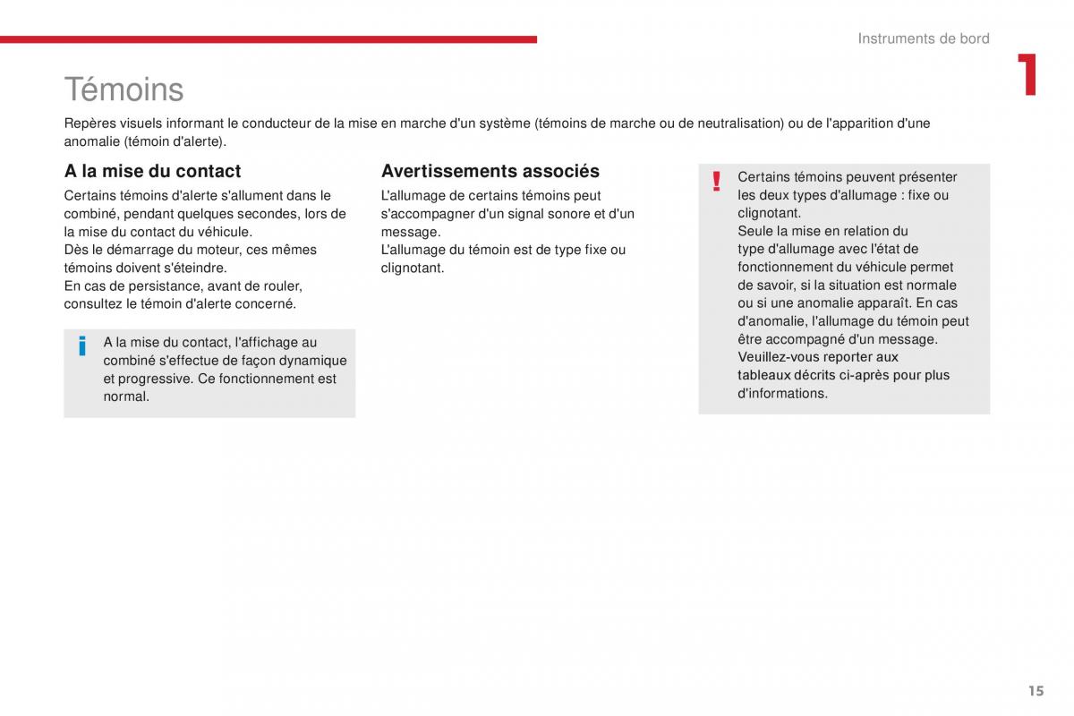 Citroen C3 III 3 manuel du proprietaire / page 17