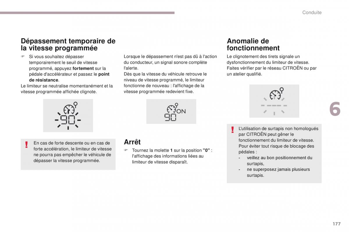 Citroen C3 III 3 manuel du proprietaire / page 179