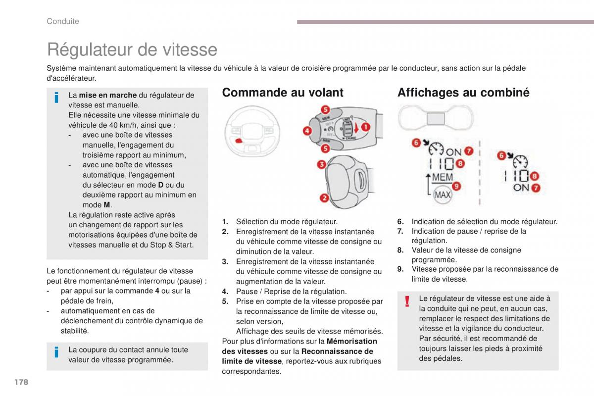 Citroen C3 III 3 manuel du proprietaire / page 180