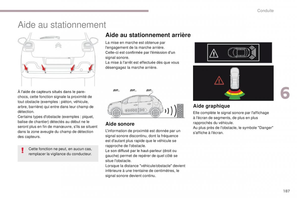 Citroen C3 III 3 manuel du proprietaire / page 189