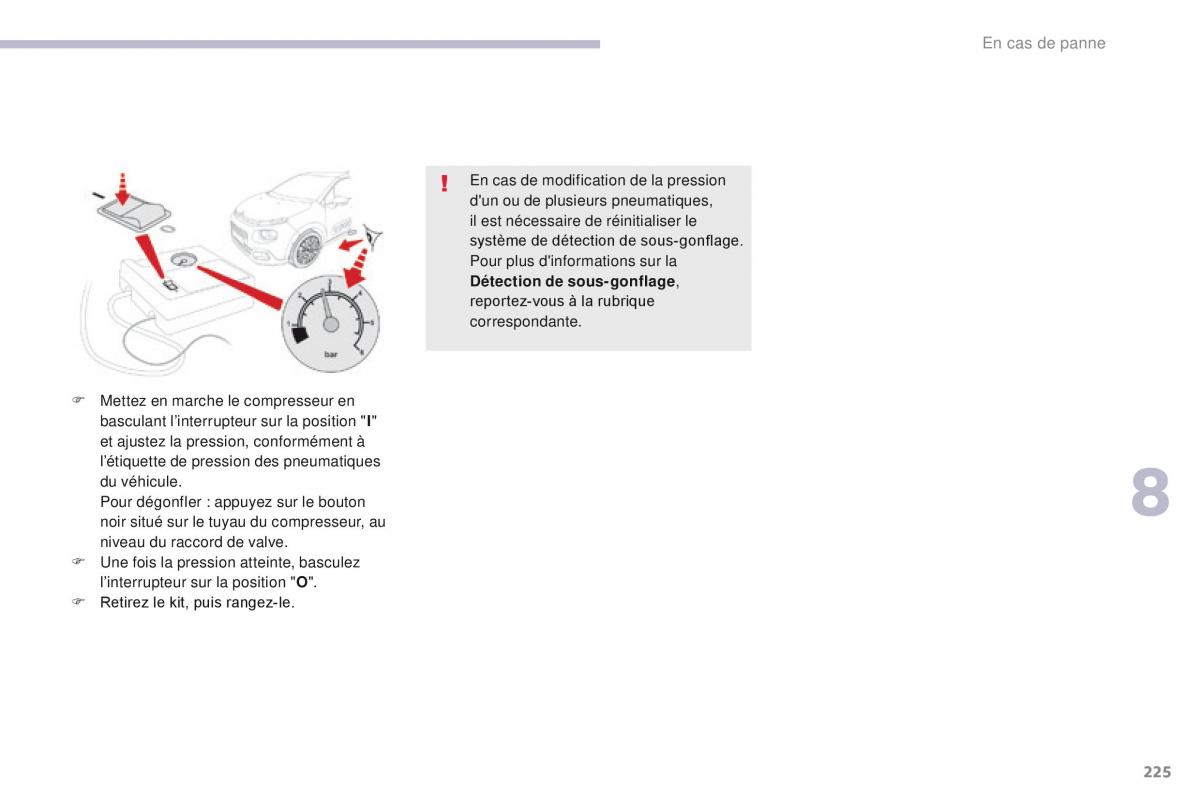 Citroen C3 III 3 manuel du proprietaire / page 227