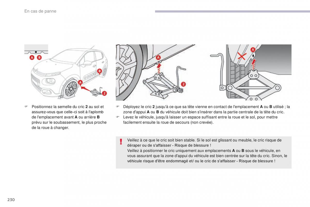 Citroen C3 III 3 manuel du proprietaire / page 232