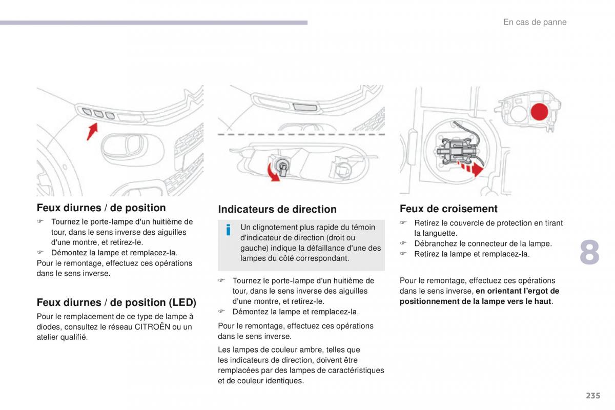 Citroen C3 III 3 manuel du proprietaire / page 237