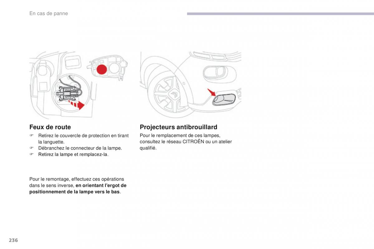 Citroen C3 III 3 manuel du proprietaire / page 238