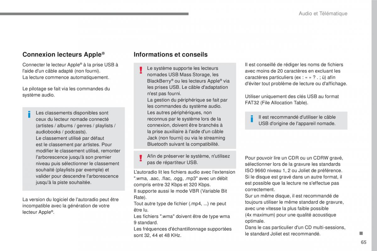 Citroen C3 III 3 manuel du proprietaire / page 339