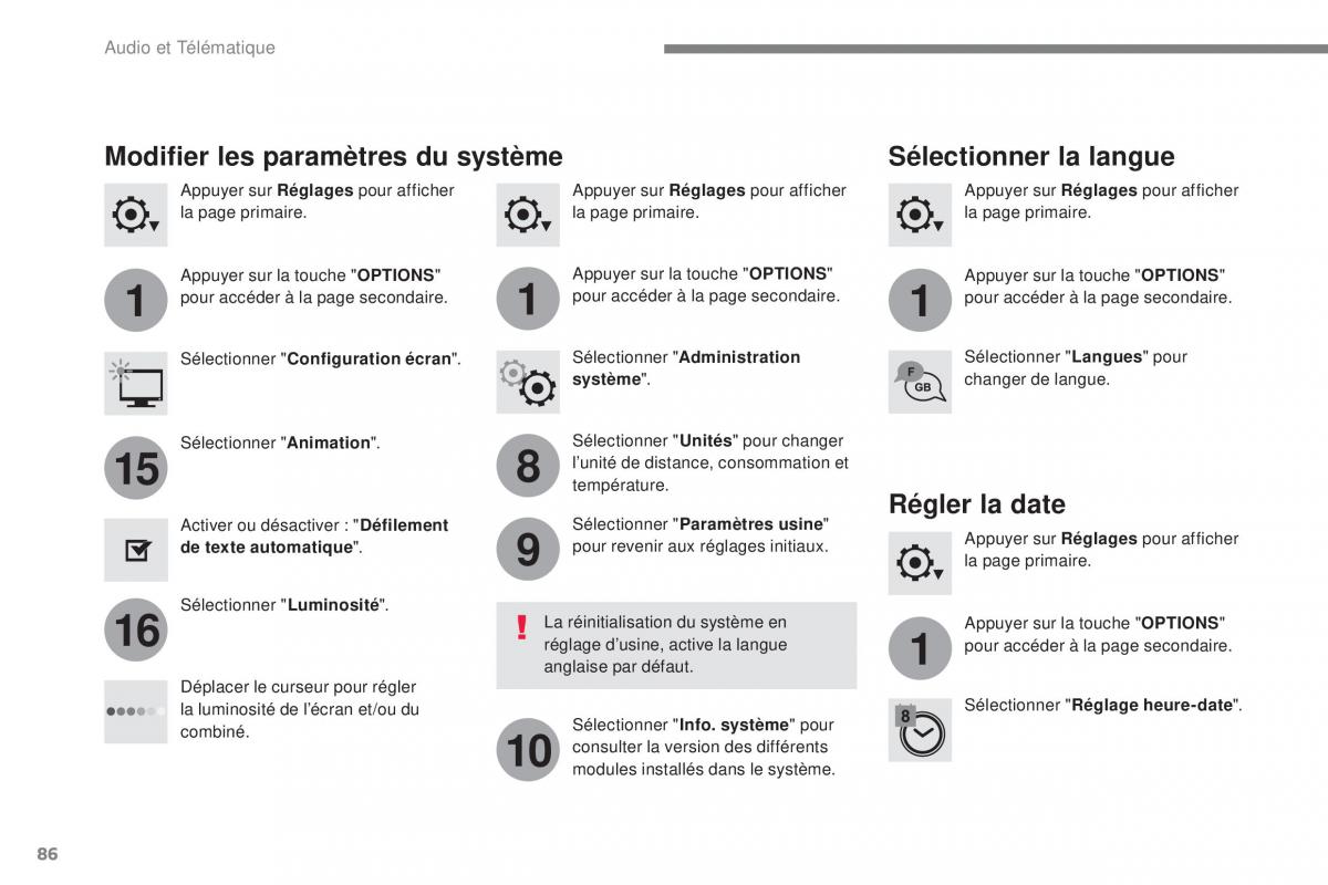 Citroen C3 III 3 manuel du proprietaire / page 360