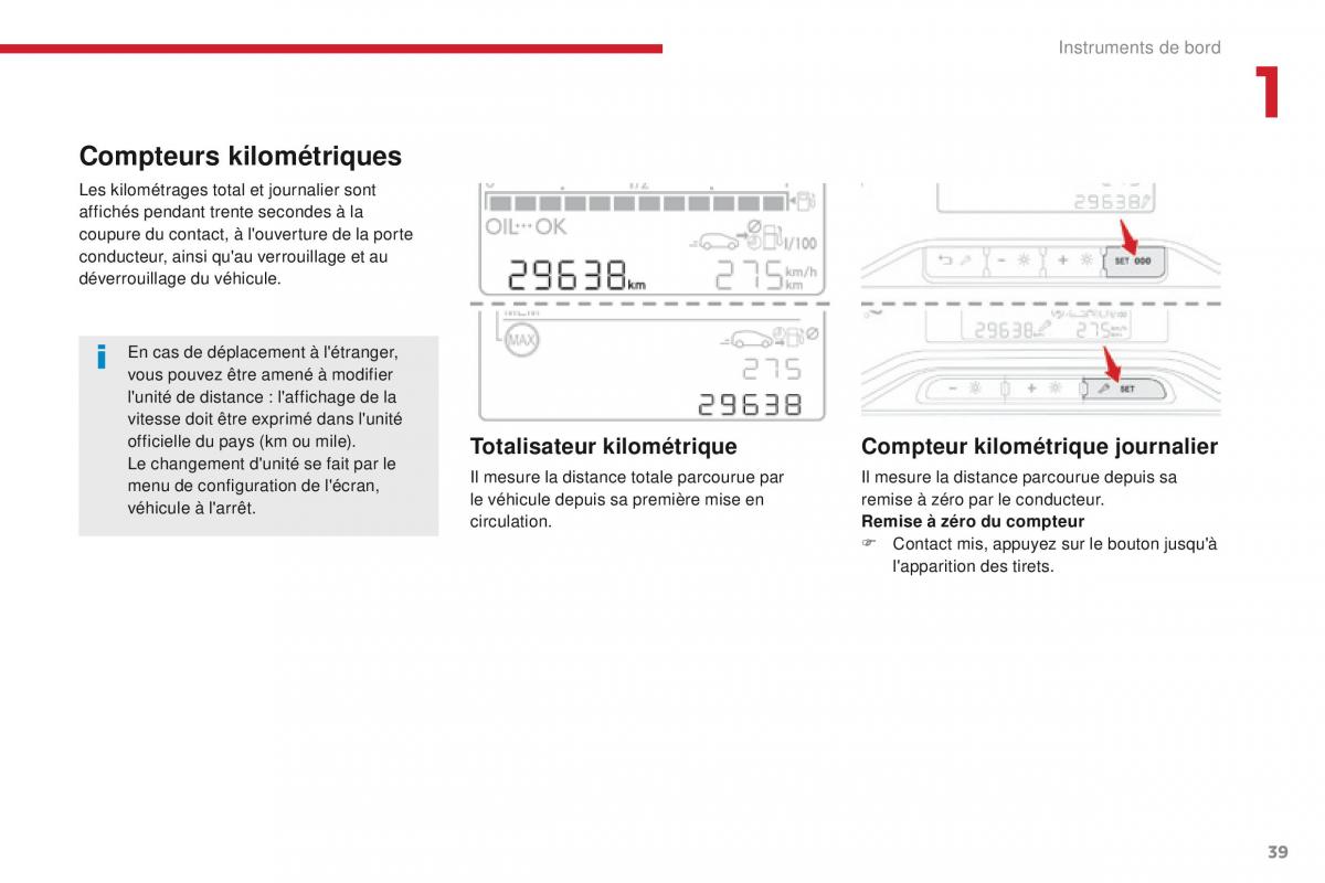 Citroen C3 III 3 manuel du proprietaire / page 41