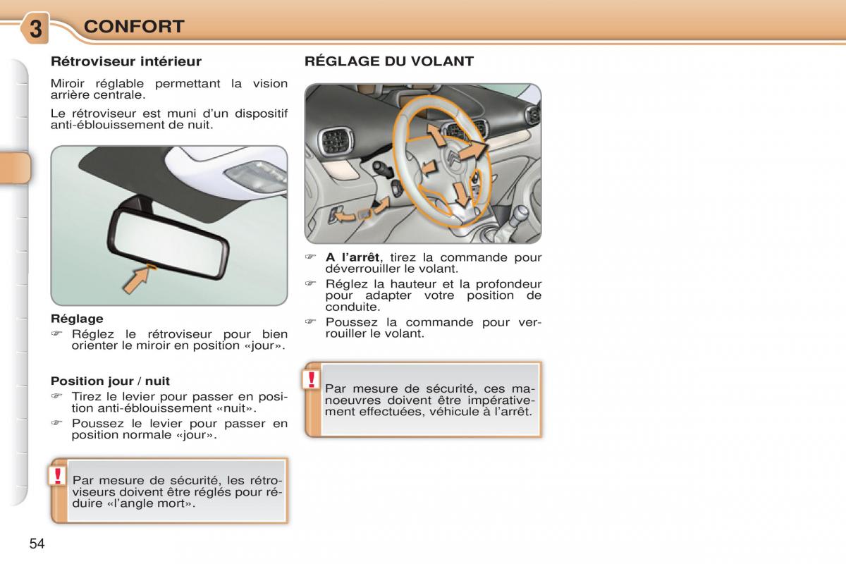 Citroen C3 Picasso manuel du proprietaire / page 56