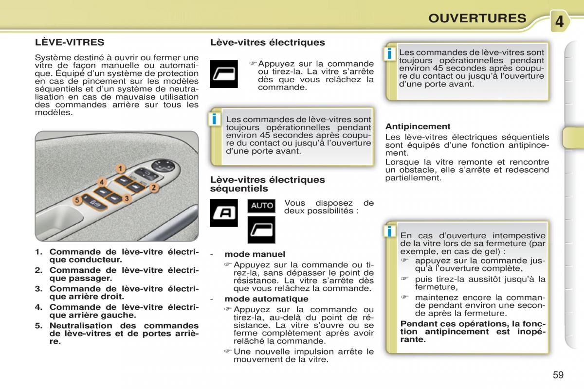 Citroen C3 Picasso manuel du proprietaire / page 61