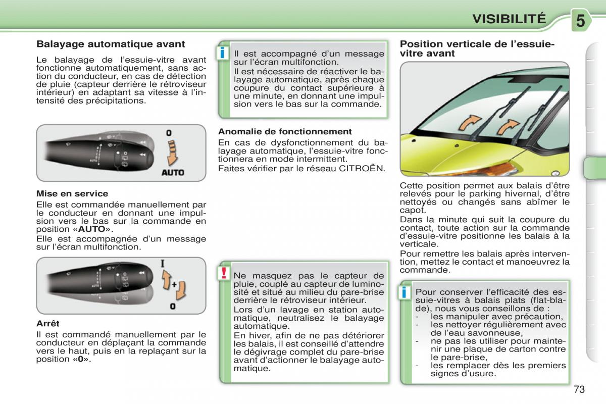 Citroen C3 Picasso manuel du proprietaire / page 75