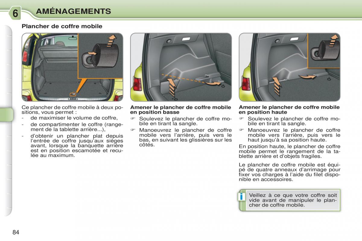 Citroen C3 Picasso manuel du proprietaire / page 86