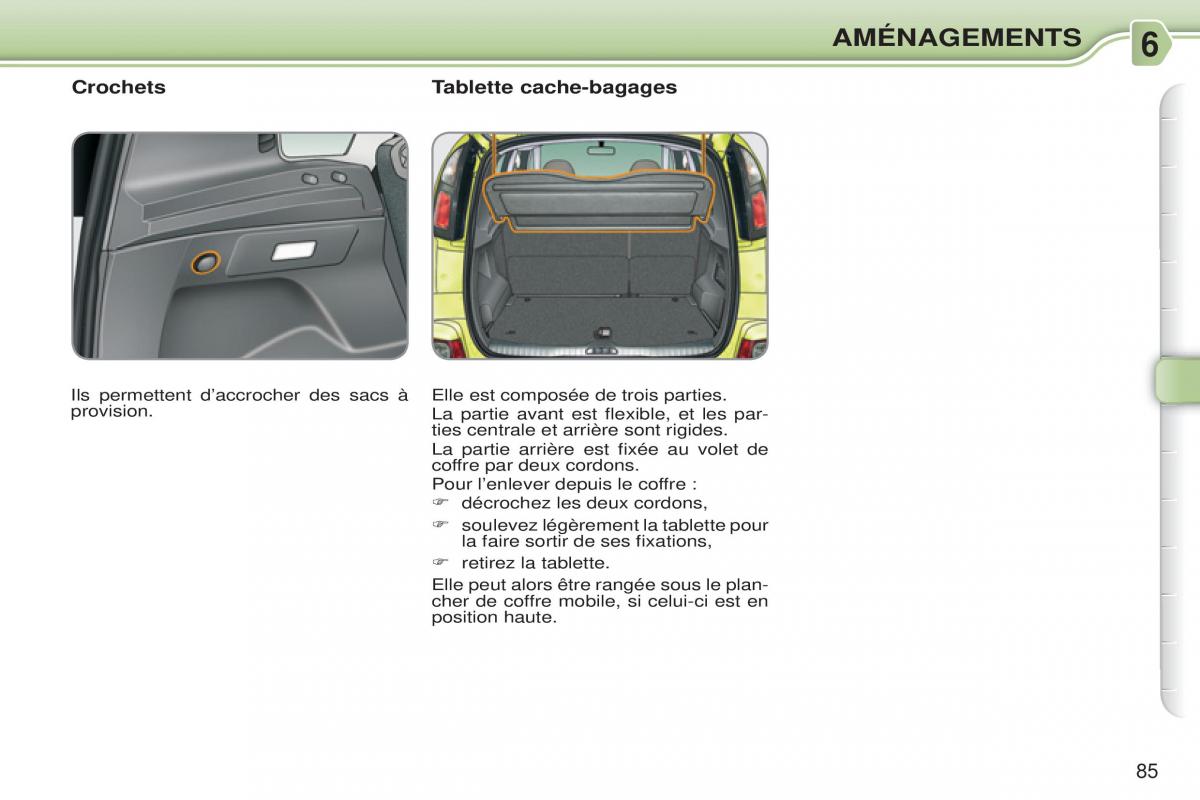 Citroen C3 Picasso manuel du proprietaire / page 87