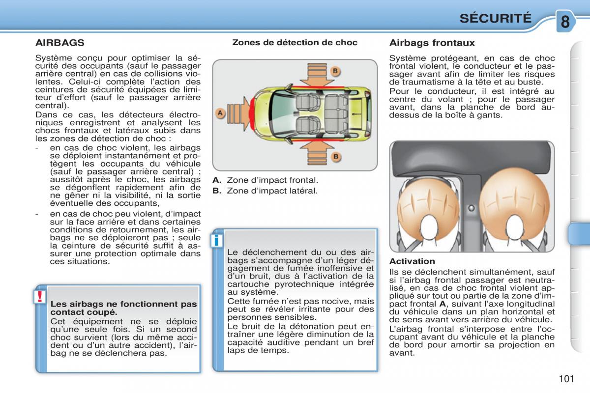 Citroen C3 Picasso manuel du proprietaire / page 103