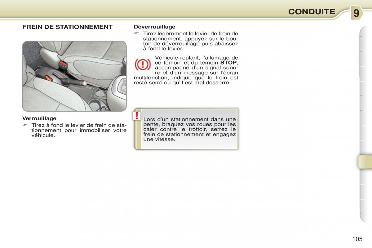 Citroen C3 Picasso manuel du proprietaire / page 107